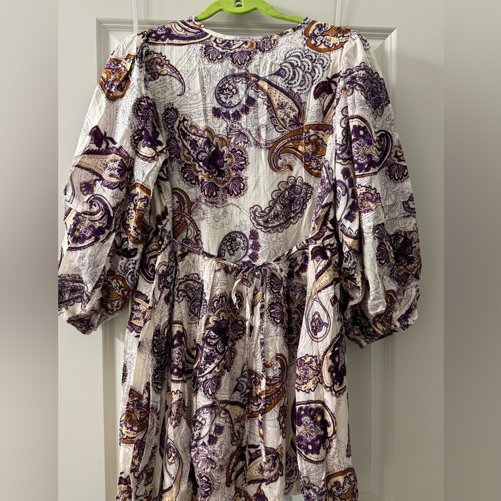 NWT Band of the Free Lyonette Paisley Wedding Guest Dress Sz S - Picture 2 of 8